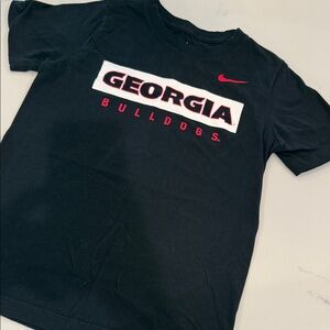 Nike Kids Black Georgia Bulldogs Tee